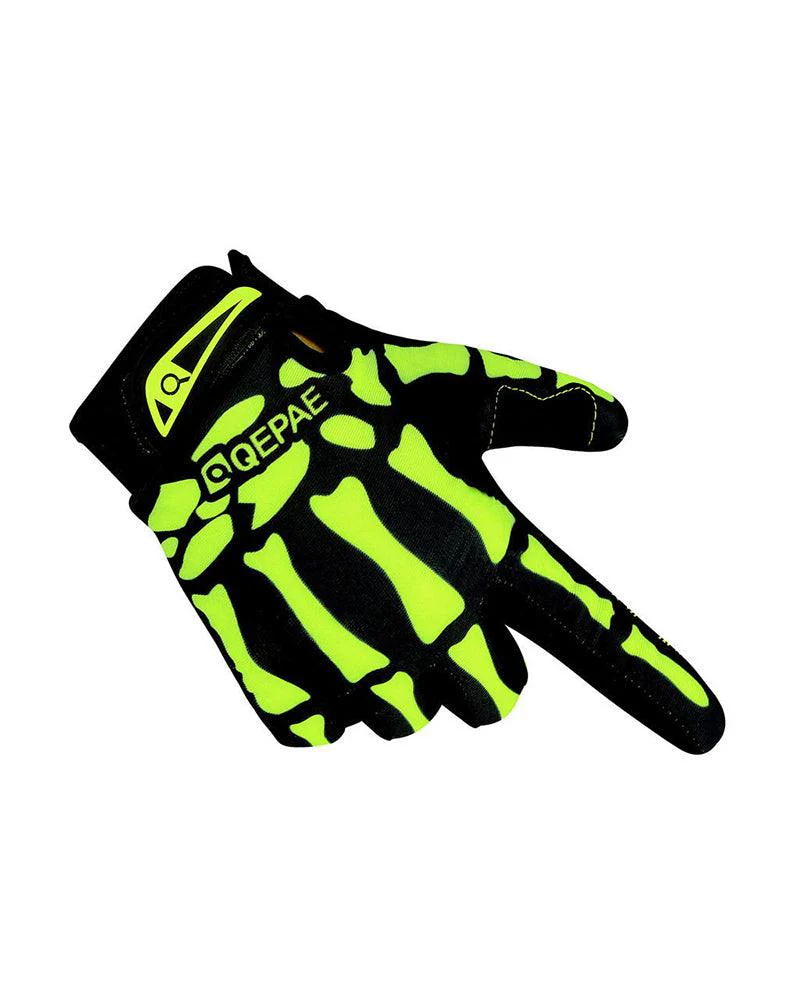 No Goodbyes Skull Techwear Gloves - Image 5