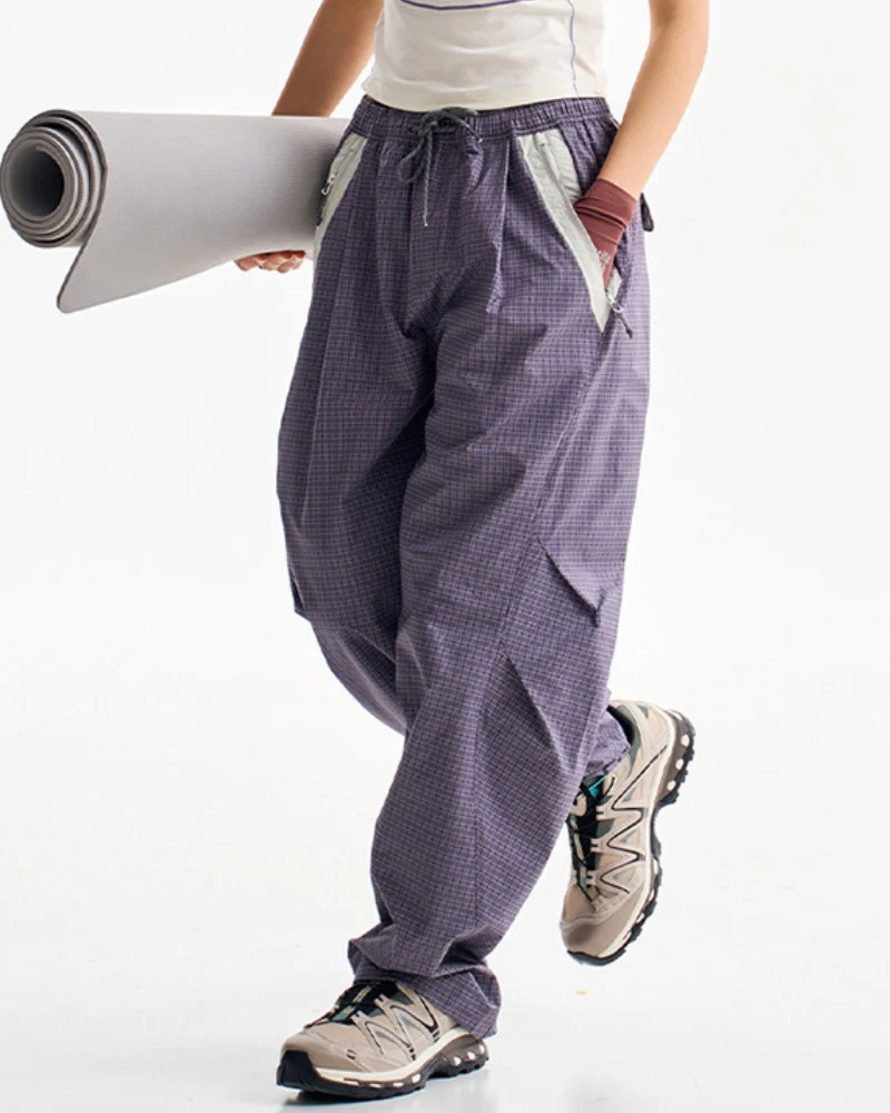 Outdoor Active Unisex Curved Leg Hiking Cargo Pants - Image 7