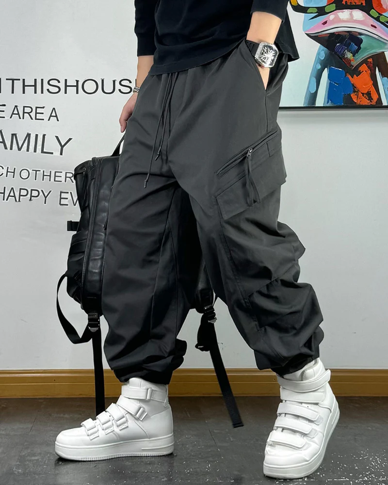 Outdoor Functional Multi-Pocket Cargo Pants - Image 3