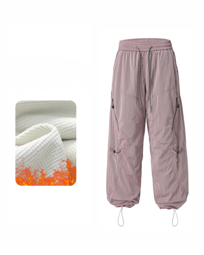 Outdoor Functional Unisex Straight-Leg Cargo Hiking Pants - Image 21