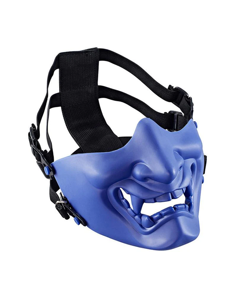 Outdoor Japanese Oni Half Face Mask - Image 5