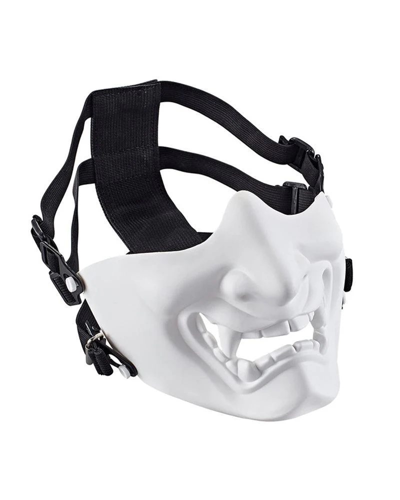 Outdoor Japanese Oni Half Face Mask - Image 7