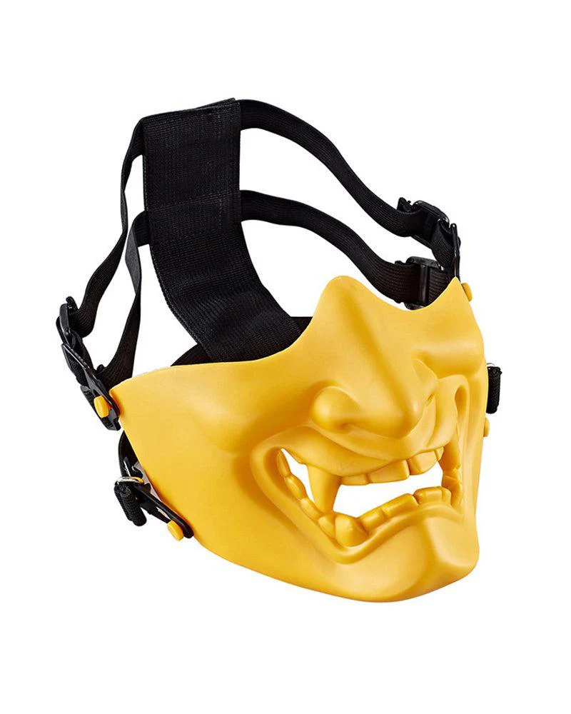 Outdoor Japanese Oni Half Face Mask - Image 8