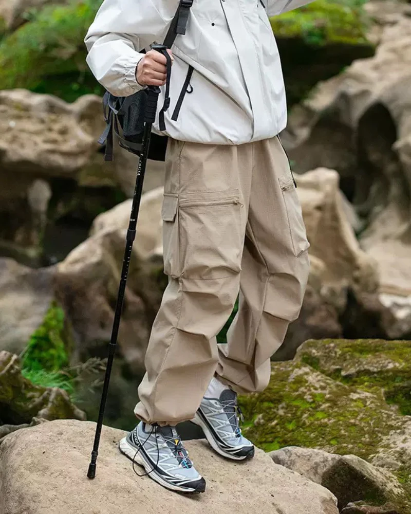 Outdoor Quick-Drying Hiking Paratrooper Pants - Image 10