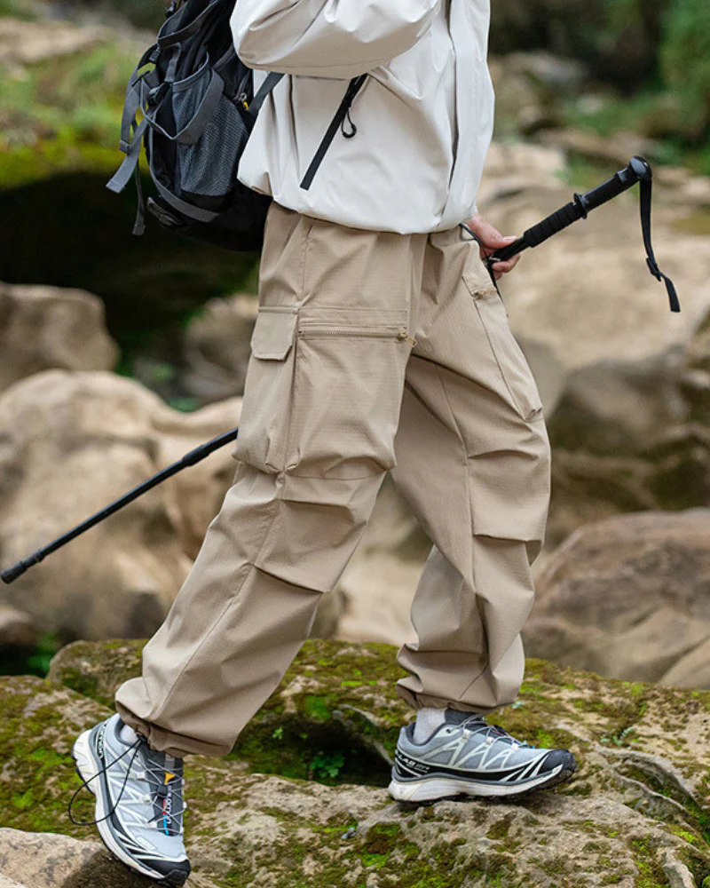 Outdoor Quick-Drying Hiking Paratrooper Pants - Image 11