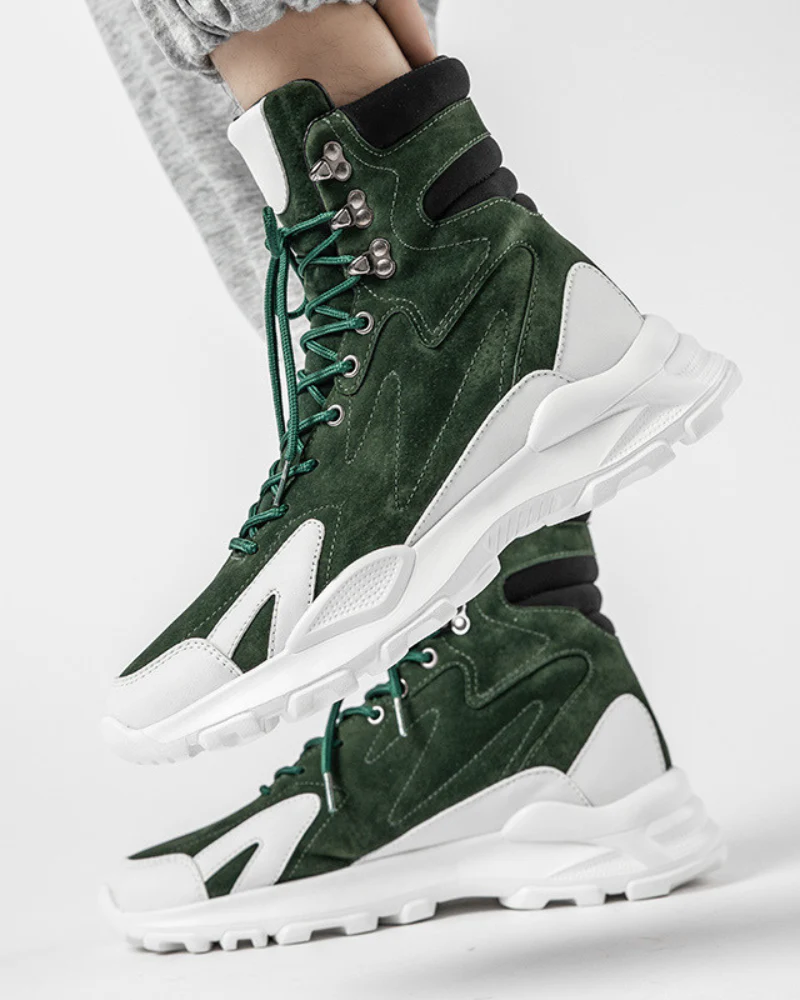 Outdoor Street High Top Sneakers - Image 2