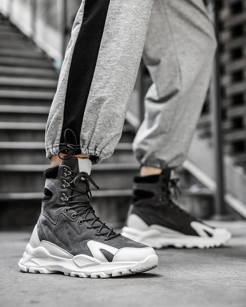 Outdoor Street High Top Sneakers - Image 9