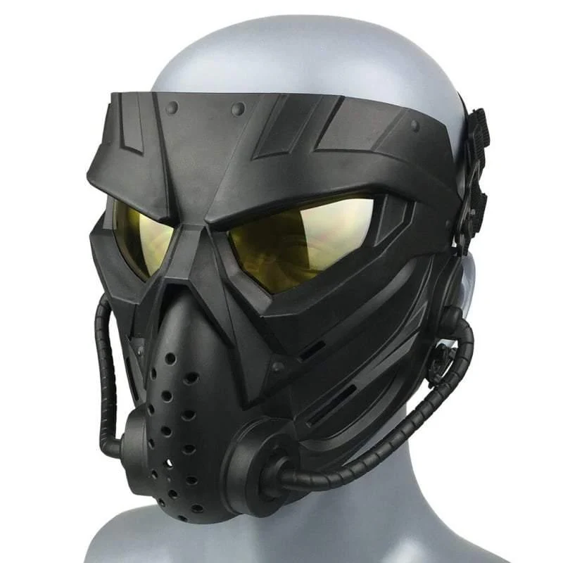 Outdoor Tactical Black Face Mask - Image 10