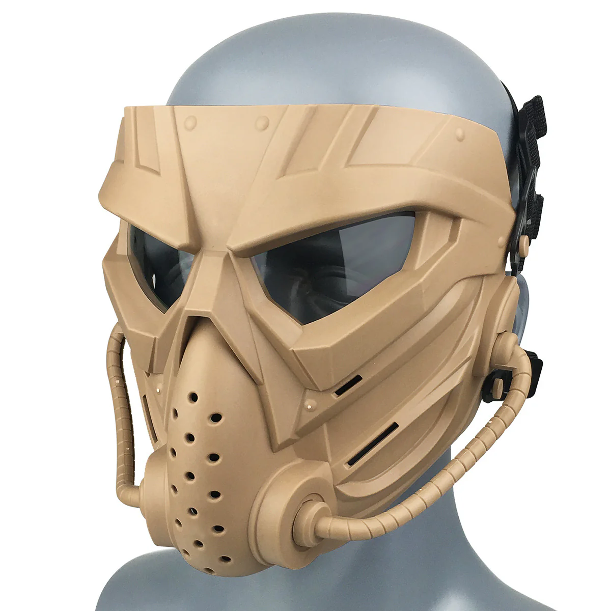 Outdoor Tactical Black Face Mask - Image 12