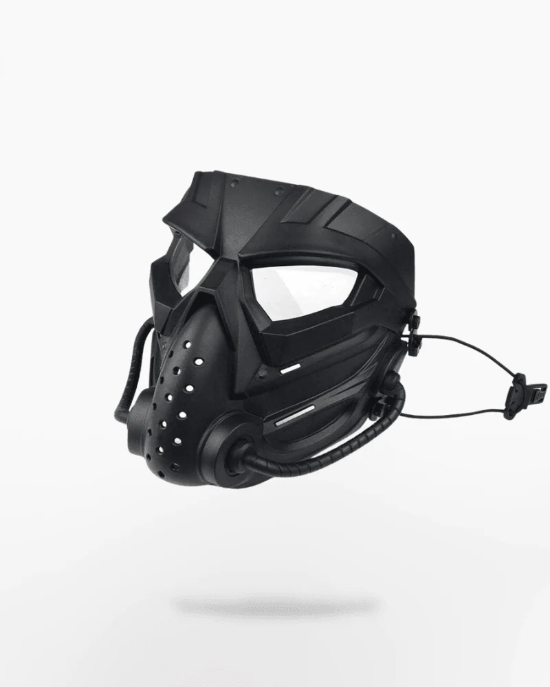 Outdoor Tactical Black Face Mask - Image 3