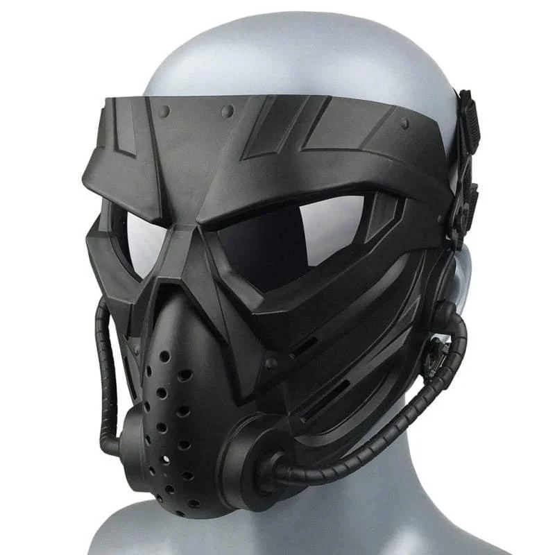 Outdoor Tactical Black Face Mask - Image 7