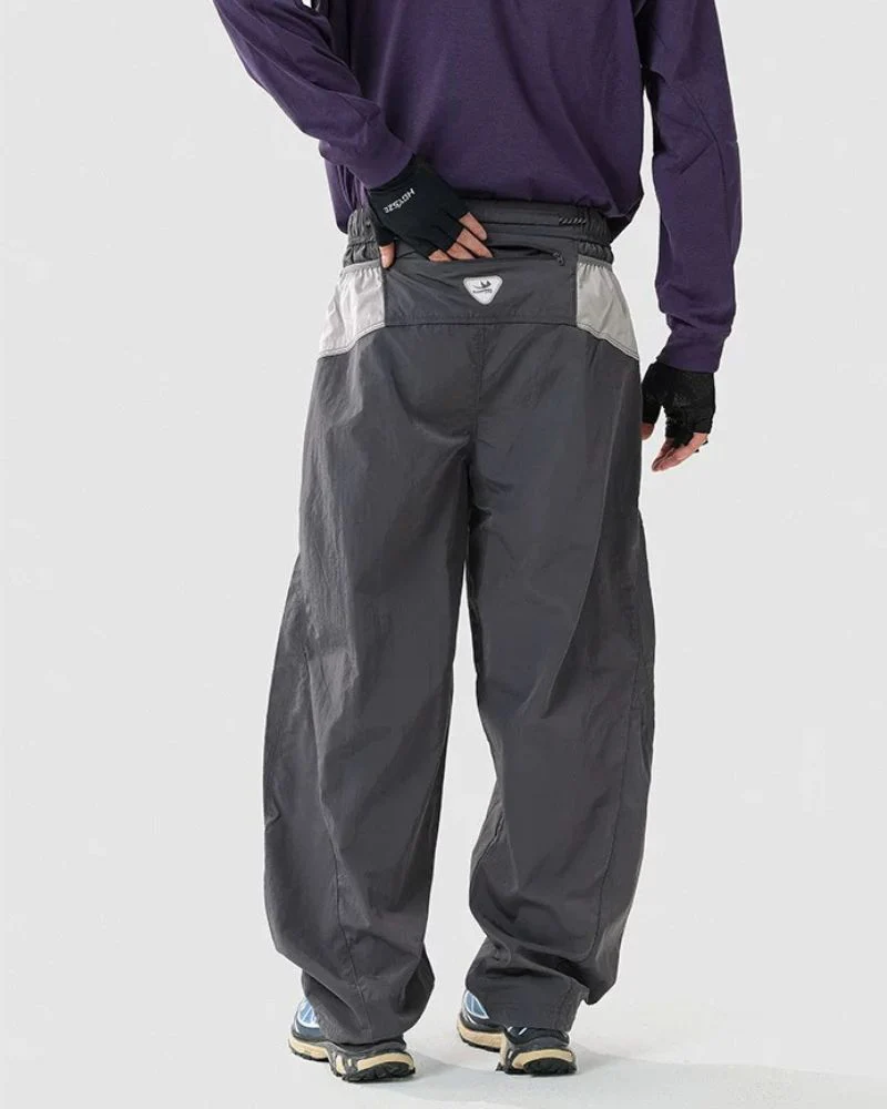 Outdoor Unisex Waterproof Cargo Hiking Baggy Pants - Image 7