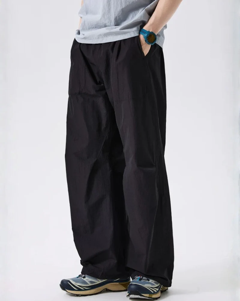 Outdoor Unisex Windproof Unisex Cargo Hiking Baggy Pants - Image 5