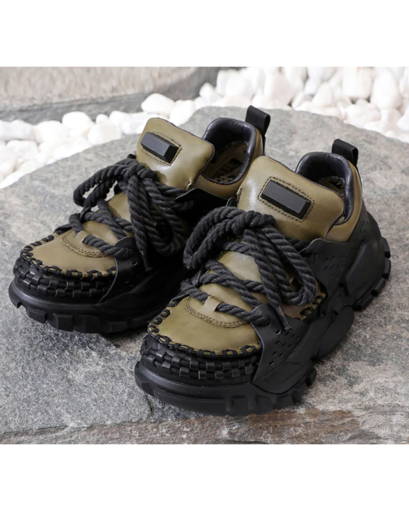 Punk Chunky Dad Shoes Outdoor Hiking Shoes - Image 13
