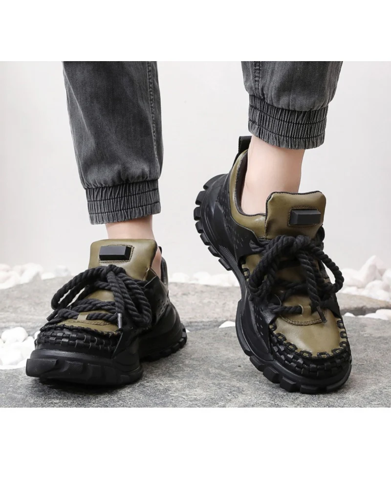 Punk Chunky Dad Shoes Outdoor Hiking Shoes - Image 5