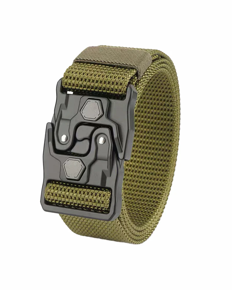 Quick-Release Webbed Tactical Stretch Belt - Image 20