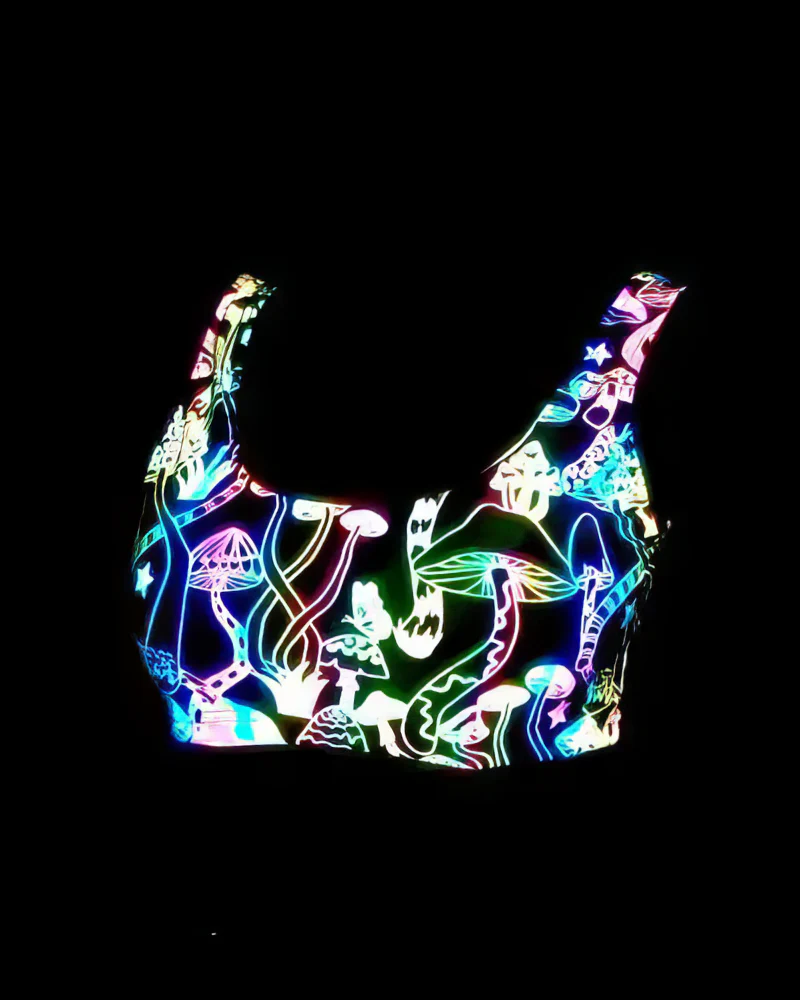Reflective Rave Clothing Colorful Tank Leggings (Sold Separately) - Image 5