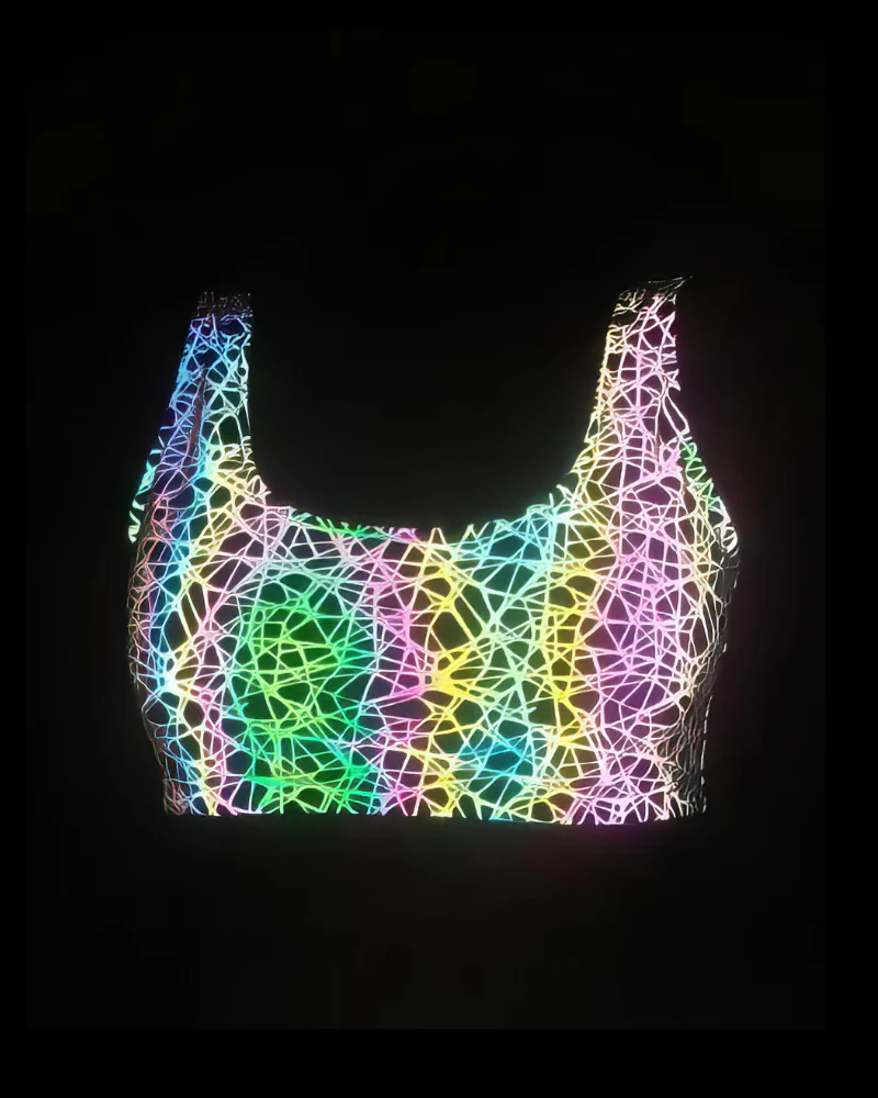 Reflective Rave Clothing Colorful Tank Leggings (Sold Separately) - Image 8