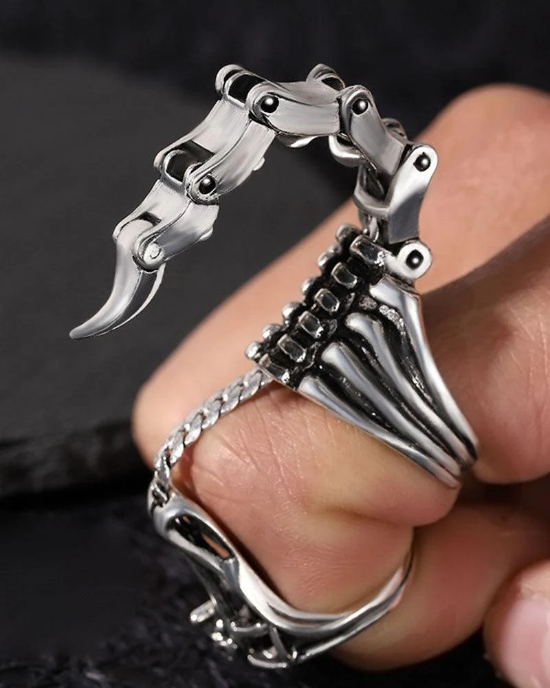 Scorpion Bone Telescopic Ring - Image 3