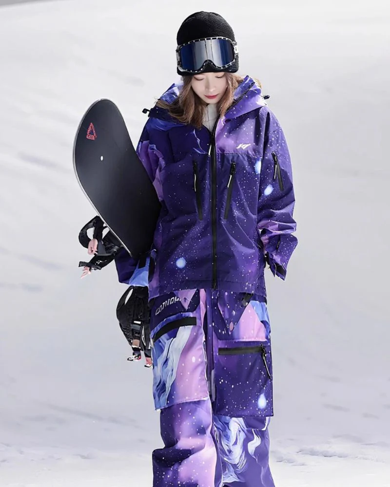 Ski Wear 3L Skateboard Snow Suit - Women's (Single Unit Available) - Image 7