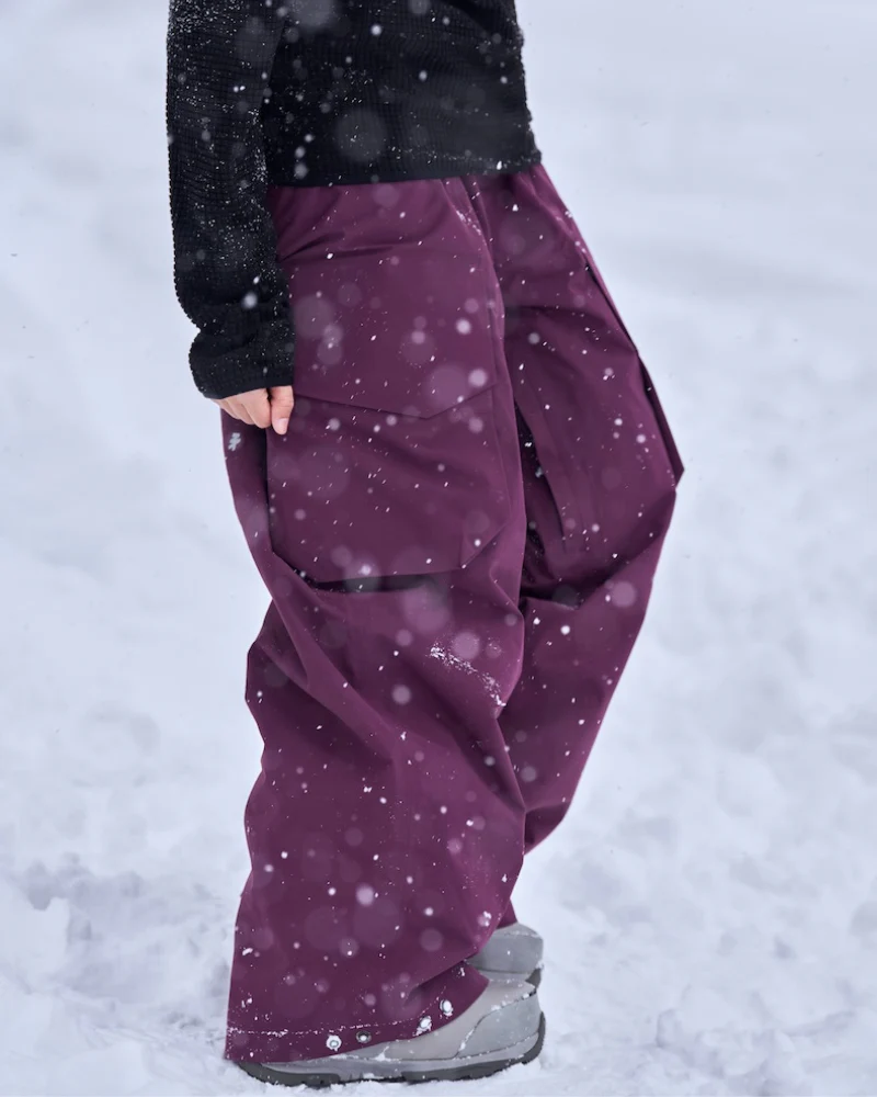 Ski Wear 3L Warm Waterproof Ski Jacket Cargo Pants Suit -Unisex (Single Unit Available) - Image 9