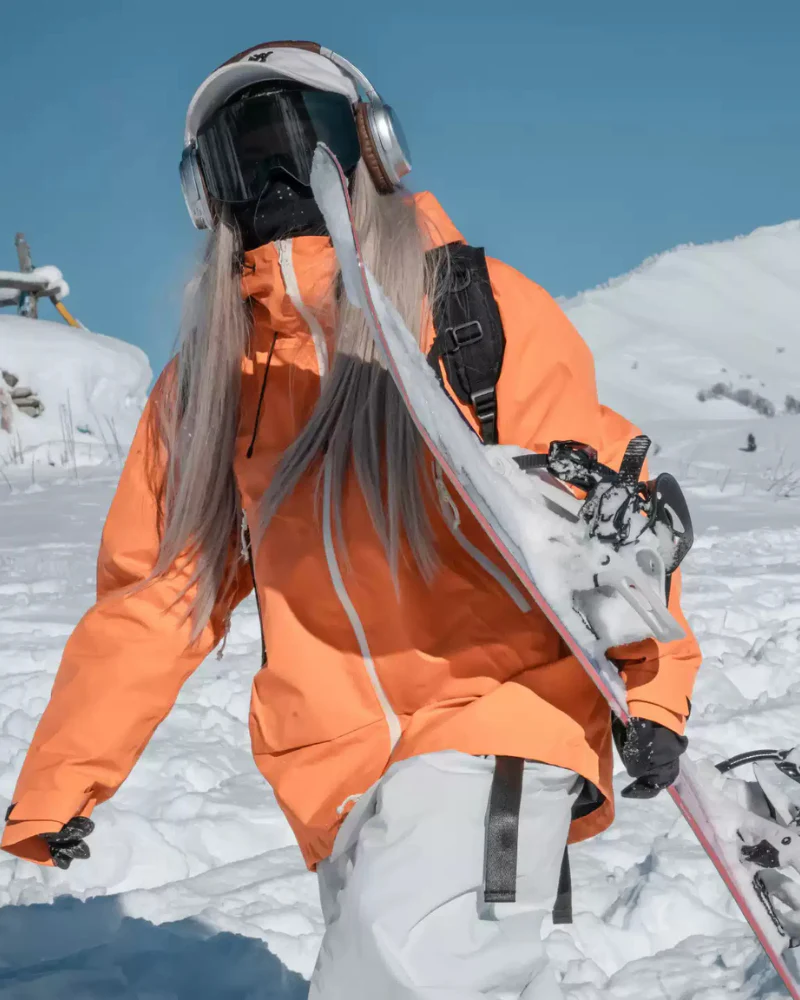 Ski Wear 3L Waterproof Fleece Ski Jacket -Unisex - Image 15