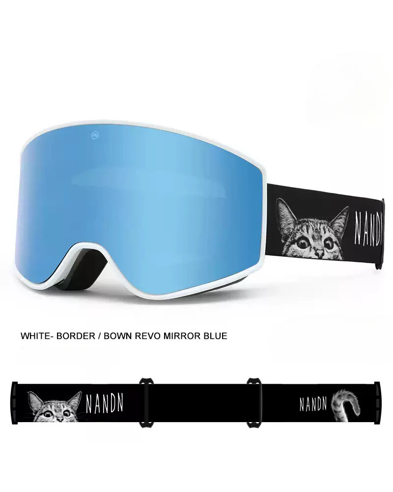 Ski Wear Double Layer Anti-fog Ski Goggles - Image 11