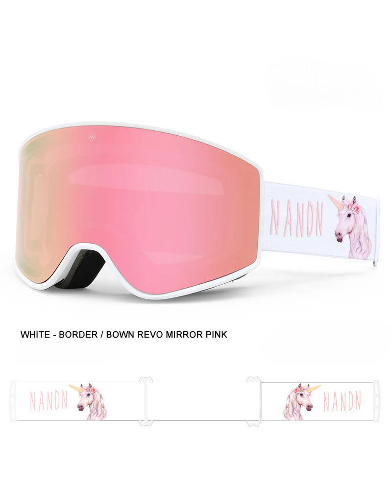 Ski Wear Double Layer Anti-fog Ski Goggles - Image 14