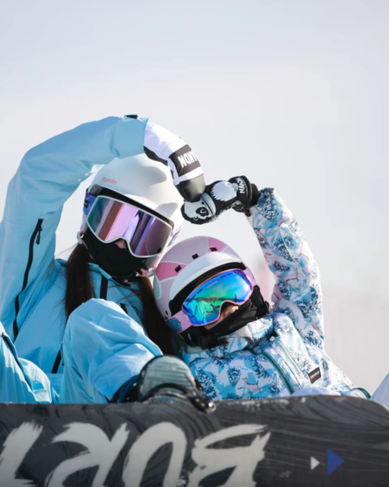 Ski Wear Double Layer Anti-fog Ski Goggles - Image 23