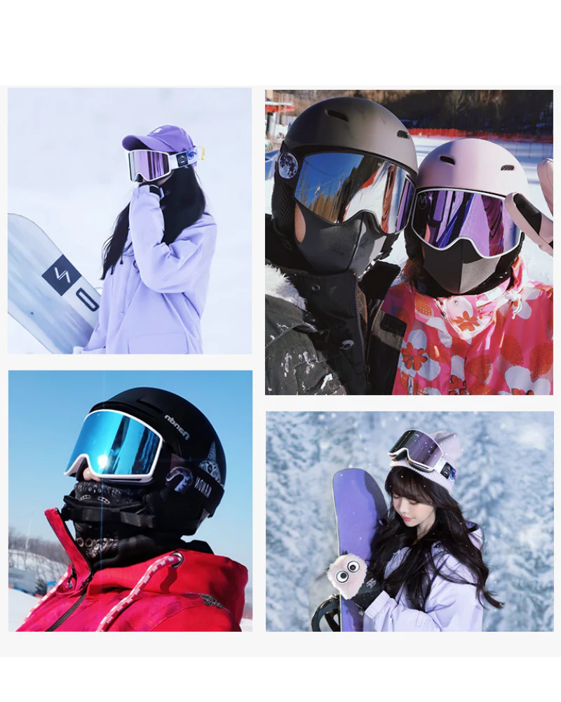 Ski Wear Double Layer Anti-fog Ski Goggles - Image 5