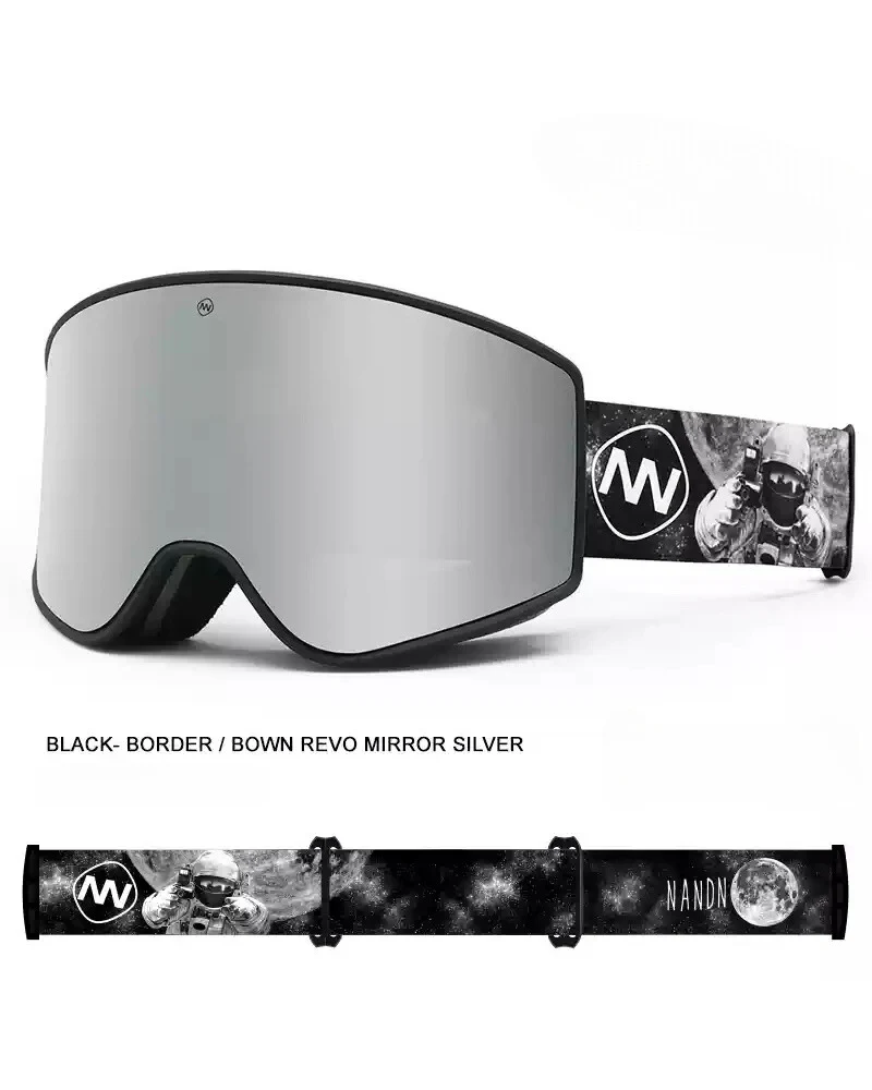 Ski Wear Double Layer Anti-fog Ski Goggles - Image 7