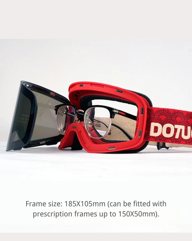 Ski Wear Double-Layer Ski & Snowboard Goggles - Image 17
