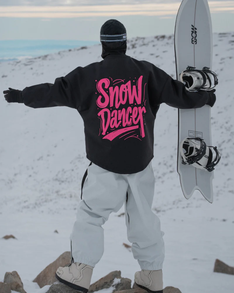 Ski Wear Fleece-Lined Waterproof Ski Sweatshirt -Unisex - Image 8
