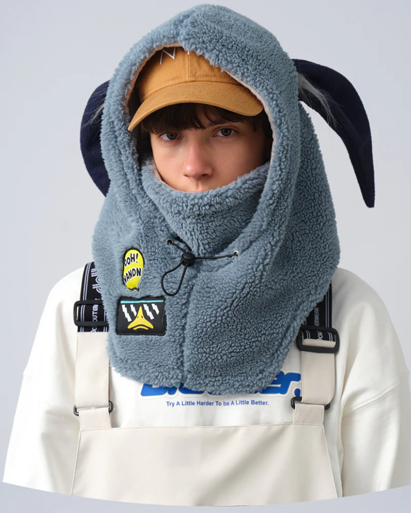 Ski Wear Fluffy & Adorable Unisex Face Mask - Image 11