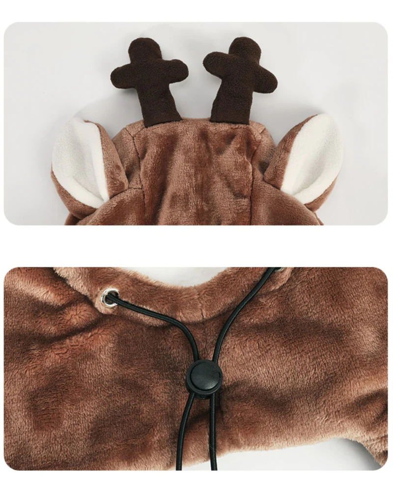 Ski Wear Kids Plush Jumping Ear Snow Helmet Hood - Image 17