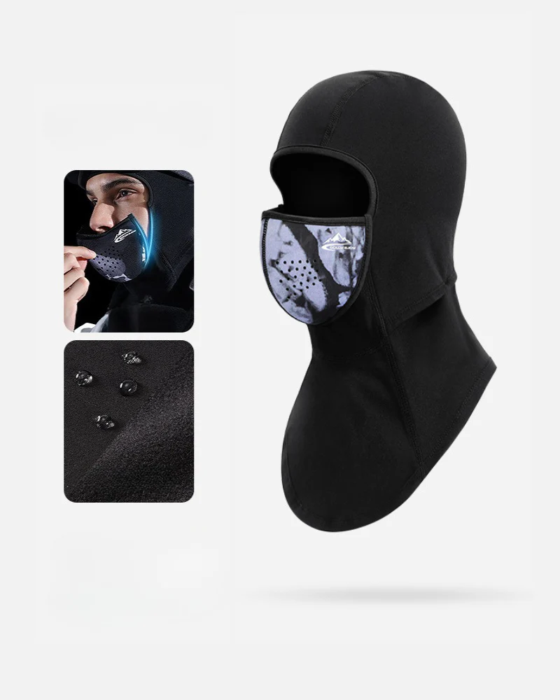 Ski Wear Magnetic Detachable Skiing Balaclava Face Mask - Image 5