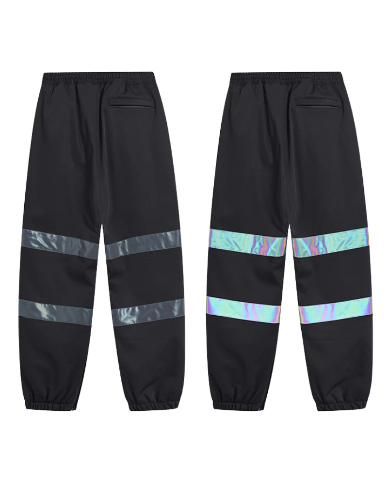 Ski Wear Neon Reflective Baggy Snow Pants -Unisex - Image 4