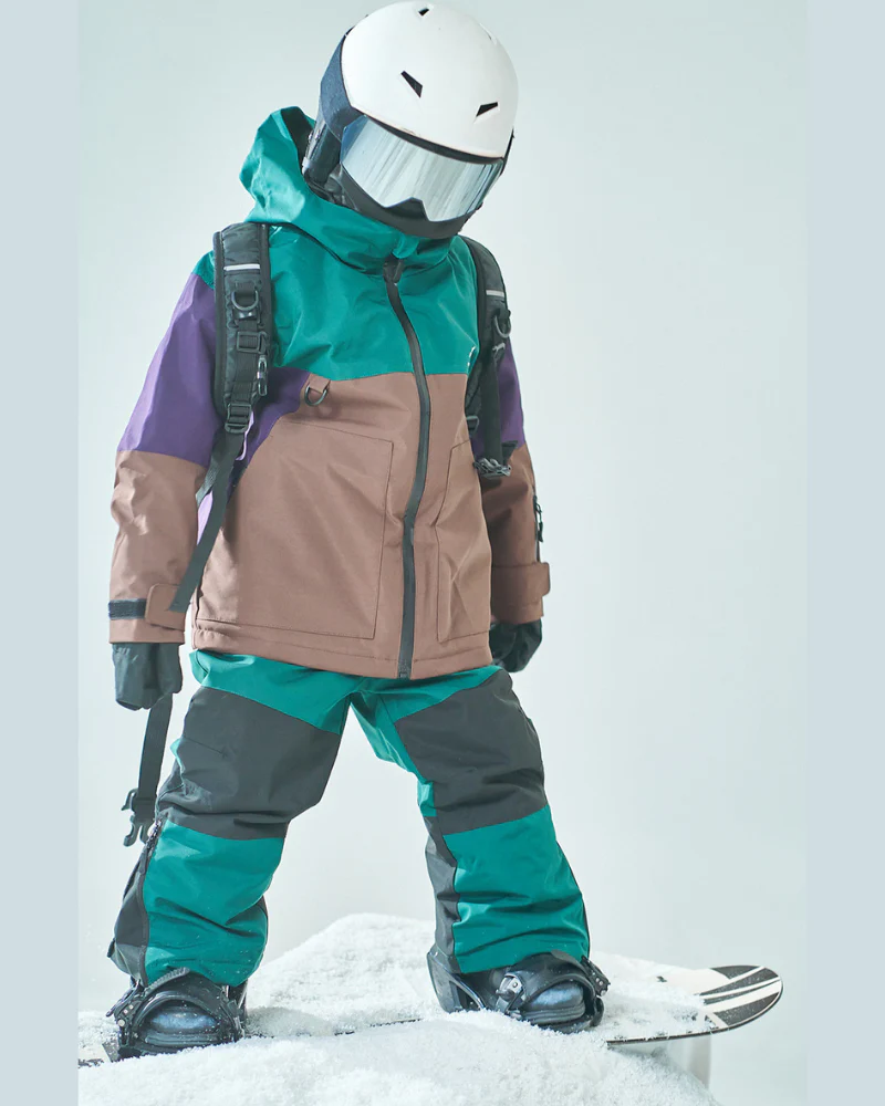 Ski Wear Outdoor Waterproof Jacket&Bibs Kids Snow Suit (Single Unit Available) - Image 3