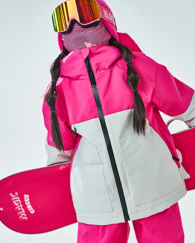 Ski Wear Outdoor Waterproof Jacket&Bibs Kids Snow Suit (Single Unit Available) - Image 4