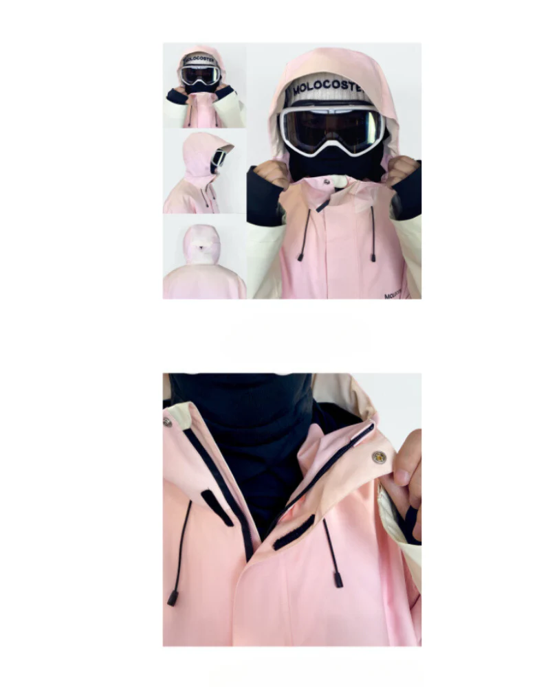 Ski Wear Snow Gear Rainbow Unicorn Snow Suit -Unisex - Image 13
