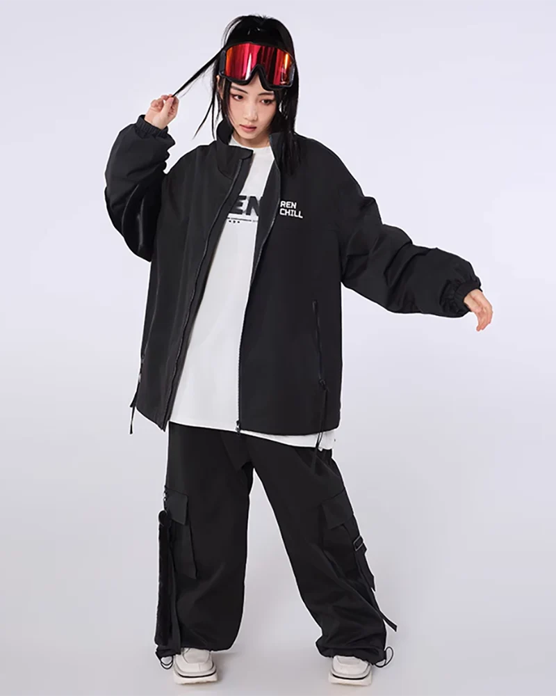 Ski Wear Snow Outfits Hip-Hop Snow Suit -Unisex - Image 9