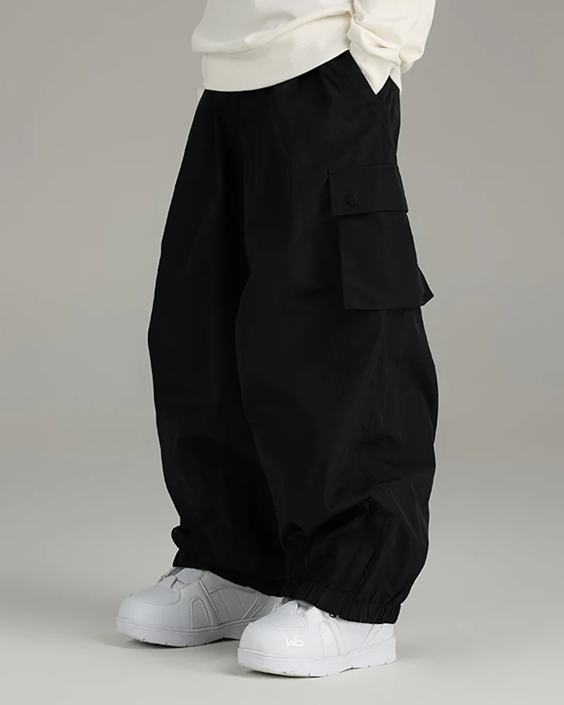 Ski Wear Snowboard Cargo Baggy Snow Pants - Unisex - Image 3