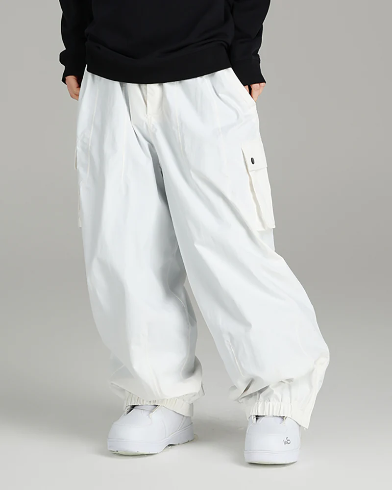 Ski Wear Snowboard Cargo Baggy Snow Pants - Unisex - Image 9