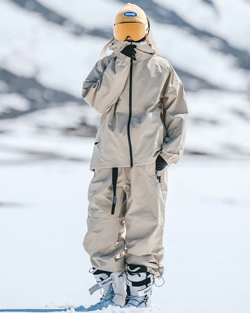 Ski Wear Snowboard Outfit Waterproof Snow Suit - Unisex - Image 3