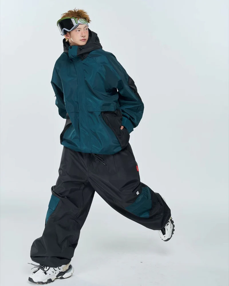 Ski Wear Thickened 3L Waterproof Snow Jacket&Pants Suit -Men's(Single Unit Available) - Image 3