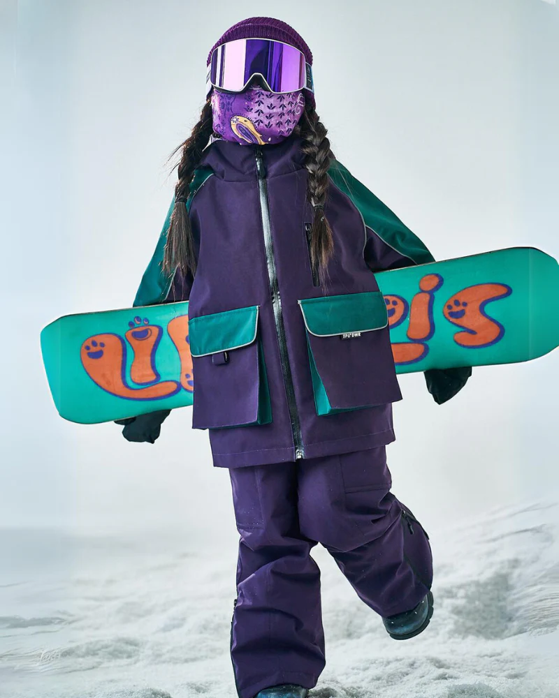 Ski Wear Waterproof Reflective Kids Snow Suit Jacket&Bibs (Single Unit Available) - Image 5