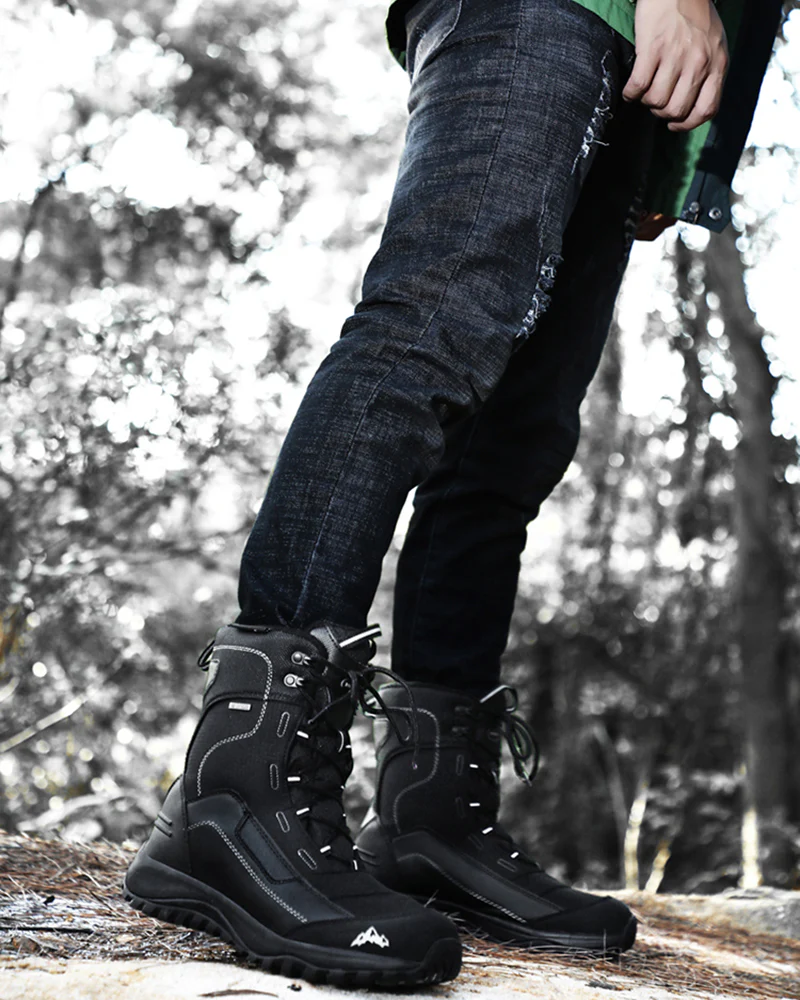 Ski Wear Waterproof Slip-resistant Snow Boots -Men's - Image 4