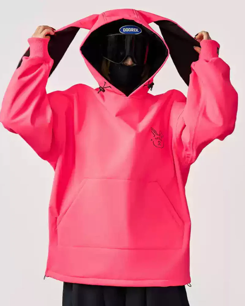 Ski Wear Waterproof Snow Bunny Hoodie -Unisex - Image 25