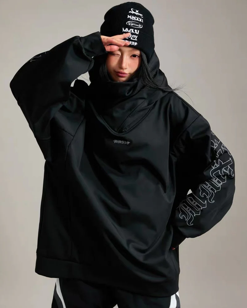 Ski Wear Windproof Oversize Hoodie - Unisex - Image 13