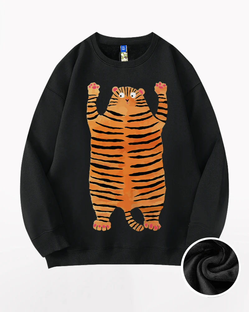 Street Crew Neck Oversized Sweatshirt - Image 6